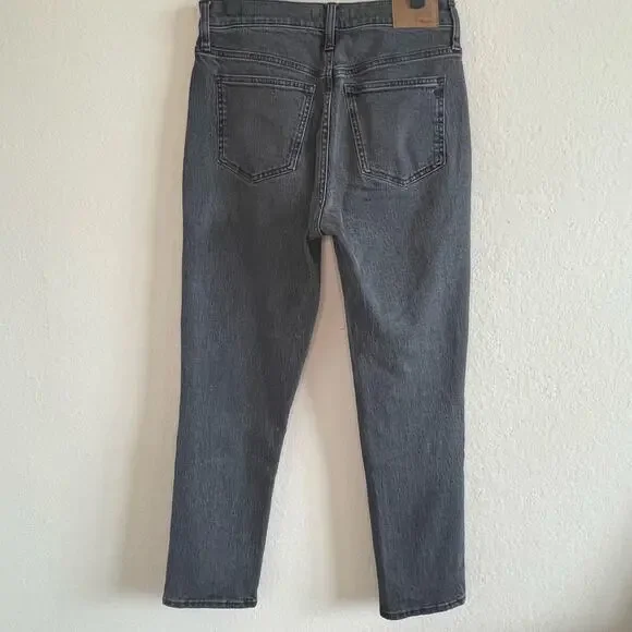 Madewell The Perfect Vintage Gray Jean - Size 27 - Picture 4 of 7